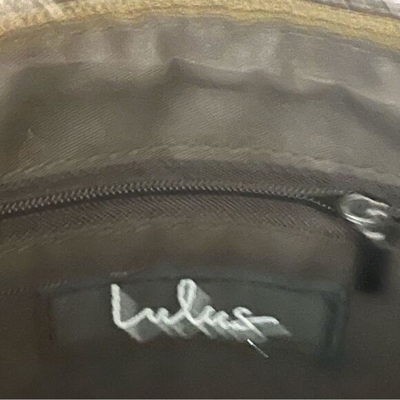 Lulus Bronze Sequin Envelope Convertible Crossbody/ Clutch NEW - Picture 5 of 9